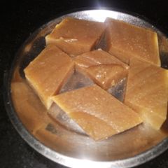 A picture of How to make singhada katli (katra).