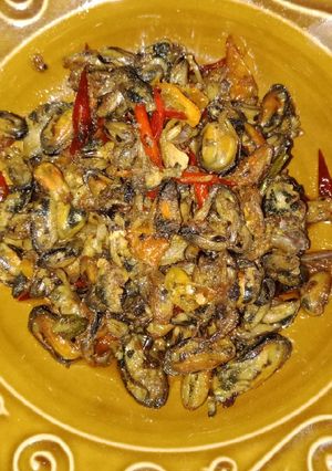 Foto resep Remis kerang tumis