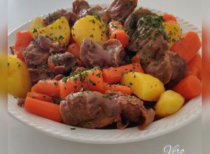 Une photo de Ragoût de gésiers de dinde au Cookeo