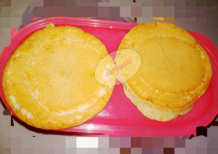 Resep Dorayaki🍘teflon, Enak Banget