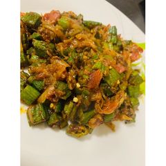 A picture of Masala Bhindi.