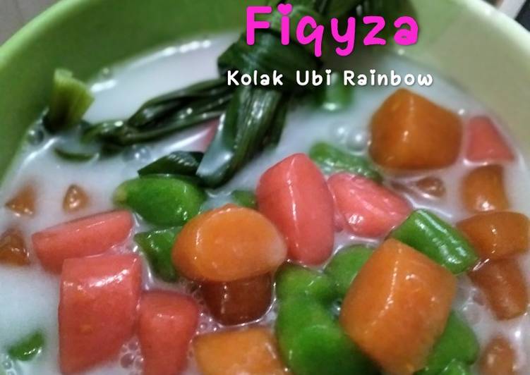 Resep Kolak Ubi Rainbow Anti Gagal