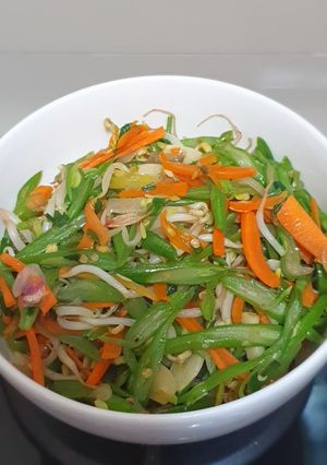 Foto resep Tumis Buncis mix wortel tauge
