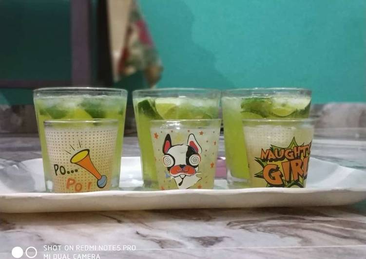 Green mint mojito Green mint mojito