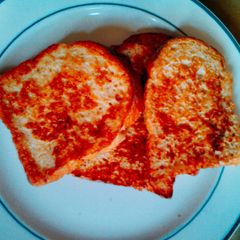A picture of French toast (Toast mayai).