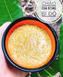 Ăn dặm - Cháo cua đồng bí đỏ