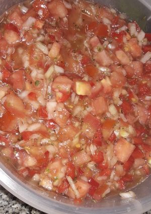 Una foto de Salsa criolla