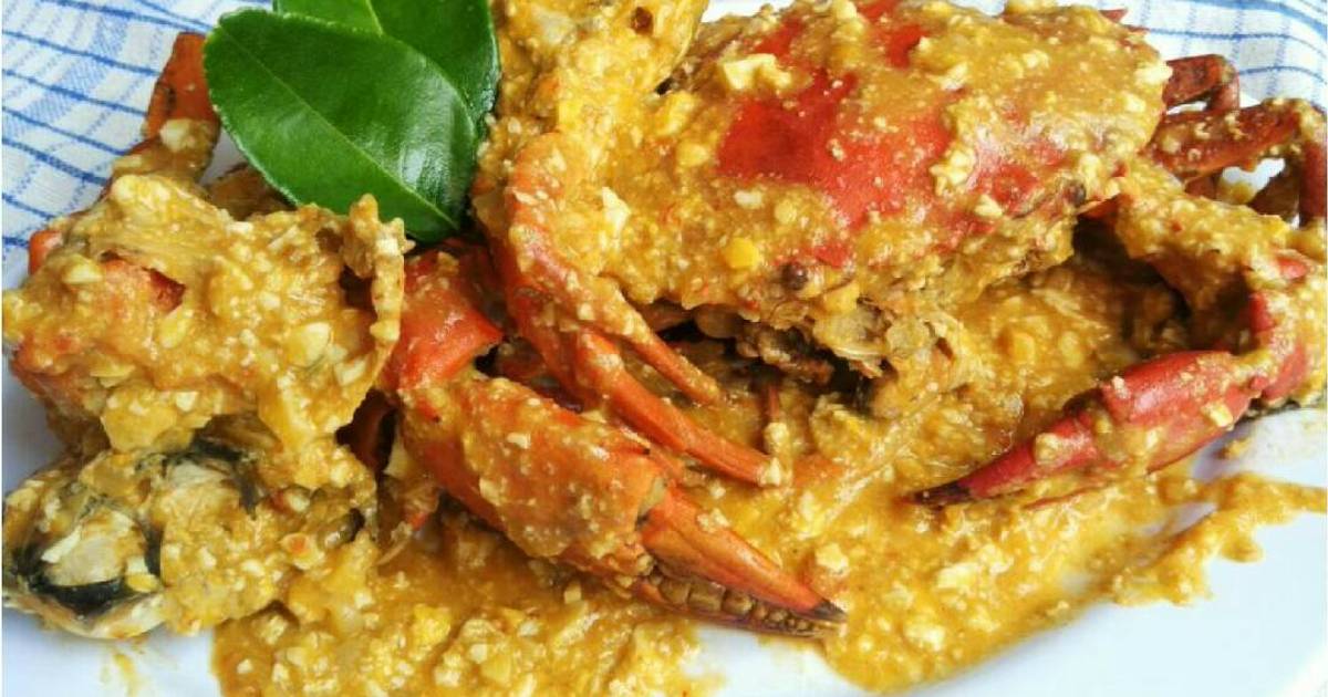 resep gulai telur asin Resep Kepiting saus telur asin alamanda oleh Ala Mama Nda 