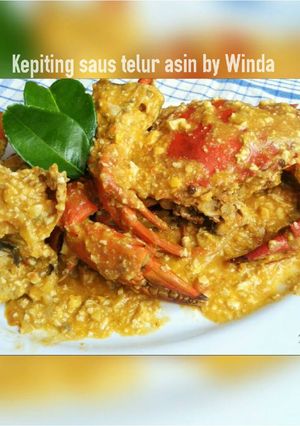 Foto resep Kepiting saus telur asin alamanda