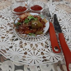 A picture of Honey chilli Potato.