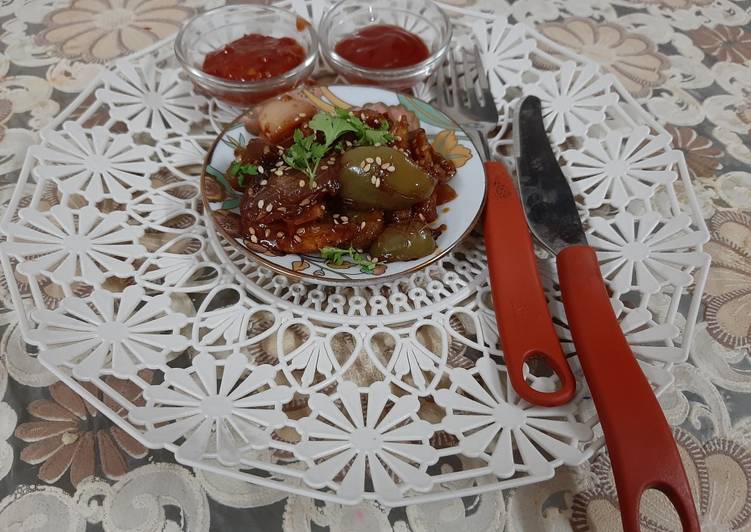 Recipe of Delicious Honey chilli Potato