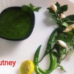 A picture of Mint Chutney.