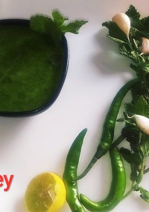 A picture of Mint Chutney.