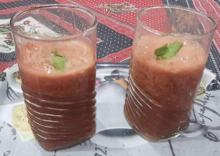 Recipe of Homemade Watermelon cooler