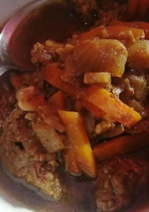 Foto resep Daging Sapi Blackpepper (tanpa bumbu instant)