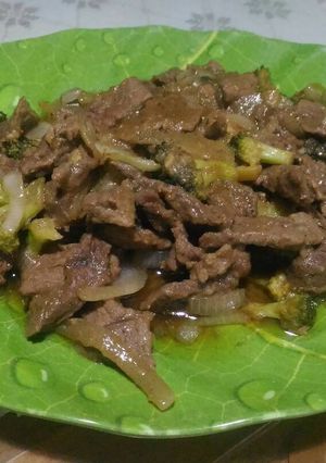 Foto resep Daging sapi teriyaki