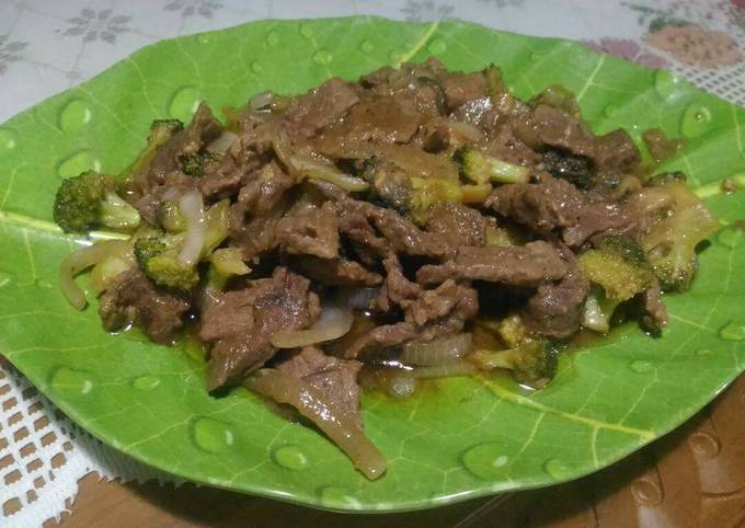 Daging sapi teriyaki