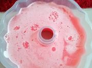 Gambar puding strawberry