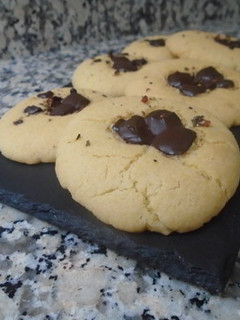 Una foto de Galletas con chocolate y pimienta