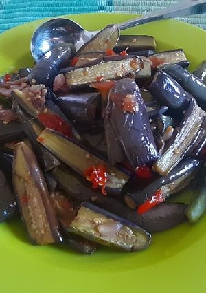 Foto resep Tumis terong ala R.M. padang