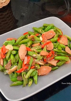 Foto resep Tumis Buncis Sosis Saos Tiram