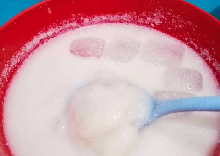 Cara Memasak Ice sirsak santan yang Renyah