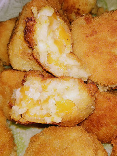 Una foto de Croquetas de calabaza (apto para veganos)