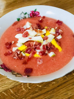 Una foto de Salmorejo