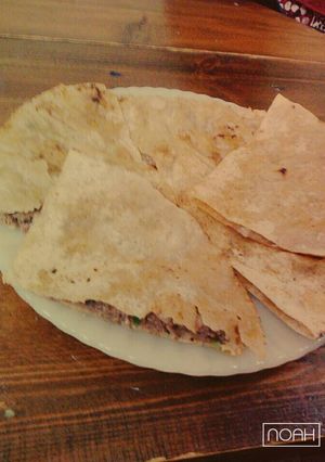 صورة لوصفة عيش باللحمه 😋🍴