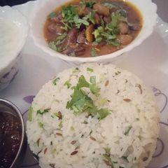 Jeera rice A picture of Jeera rice.