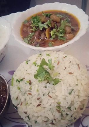 A picture of Jeera rice.