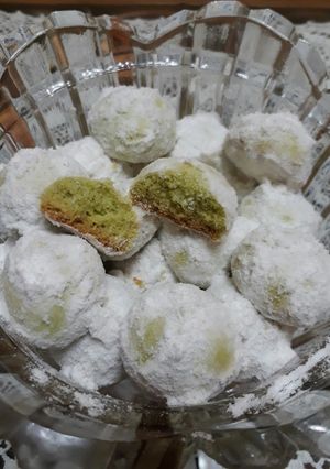Foto resep Putri Salju Pandan