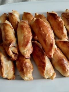 Una foto de Cañoncitos rellenos crujientes