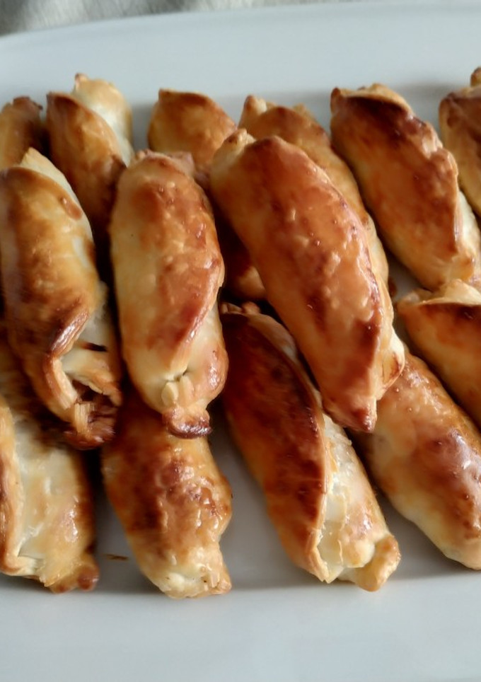 Una foto de Cañoncitos rellenos crujientes