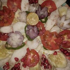 A picture of Salad hai Sehat ka khazana.