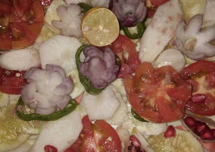 Simple Way to Prepare Perfect Salad hai Sehat ka khazana