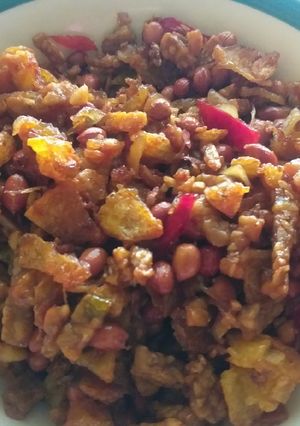 Foto resep Kering Tempe Kacang Kentang