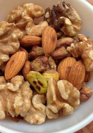 A picture of Roasted Dry Nuts.