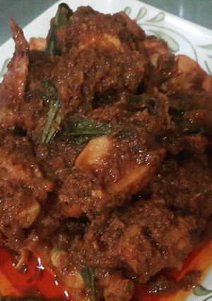 Foto resep Rendang ayam