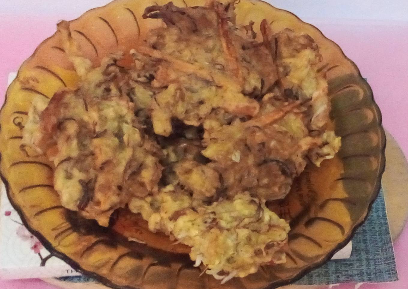 Serabi urang / bakwan udang