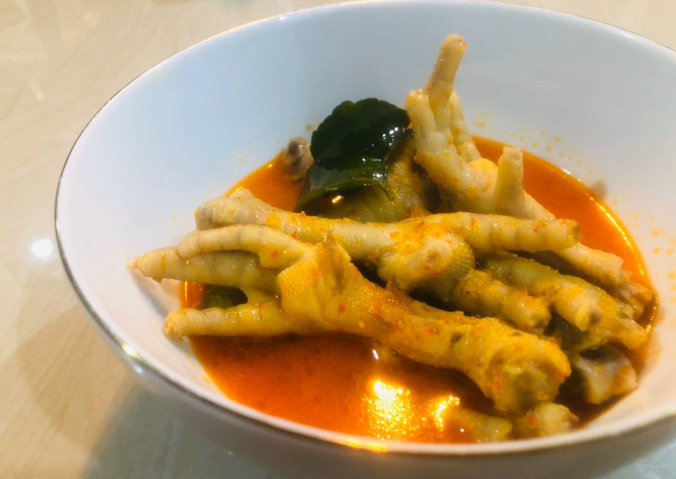 Ceker Ayam Kuah Setan