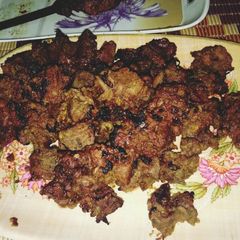 A picture of Beef Seekh kabab.