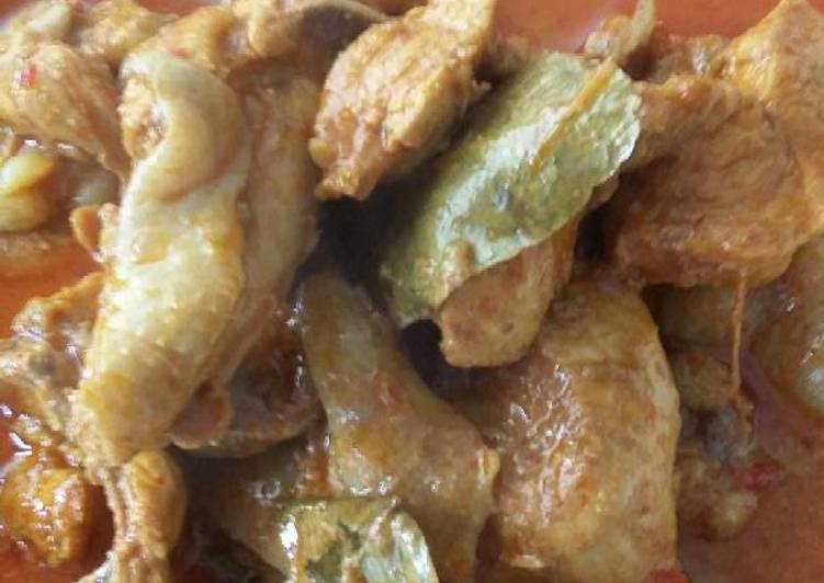 Kari ayam simple