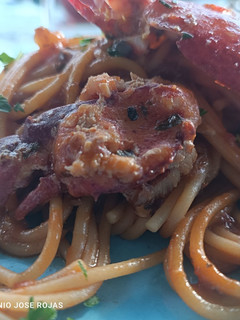 Una foto de Spaghetti con bogavante