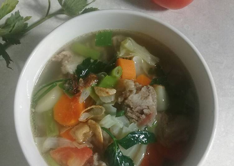 Sayur sop bumbu iris#bandung recook_IndahTriwiartuti