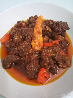 Foto resep Oseng-oseng Mercon Bu Narti (Daging Kepala Sapi)