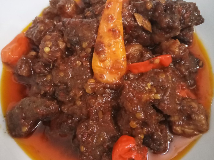 Resep Oseng-oseng Mercon Bu Narti (Daging Kepala Sapi) Untuk Pemula