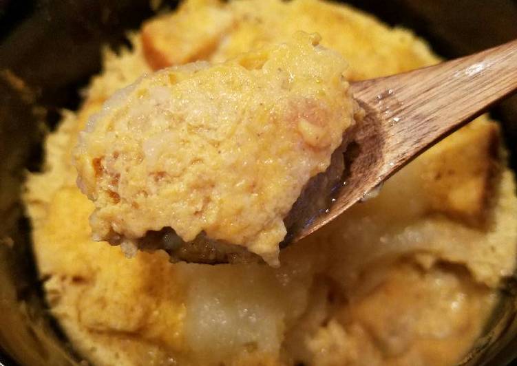 Easiest Way to Prepare Super Quick Homemade Pumpkin Pie Bread Pudding