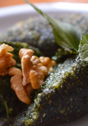 Una foto de Kebbe de vegetales y nuez