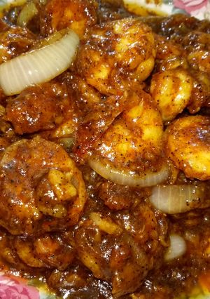 Foto resep Udang lada hitam nikmat